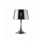 Lampe de table Chrome LONDON CROMO 1 ampoule|Lampes à poser|Luminaire Center