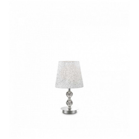 Lampe de table Chrome LE ROY 1 ampoule|Lampes à poser|Luminaire Center