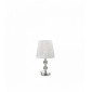 Lampe de table Chrome LE ROY 1 ampoule|Lampes à poser|Luminaire Center