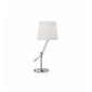 Lampe de table Nickel REGOL 1 ampoule|Lampes à poser|Luminaire Center