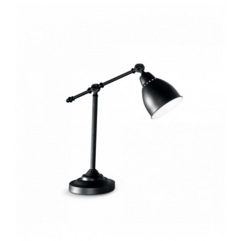 Lampe de table Noire NEWTON 1 ampoule|Lampes à poser|Luminaire Center