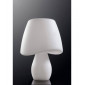 Lampe de Table Cool 2 Ampoules E27 In Line Switch Indoor, blanc opal|Lampes à poser|Luminaire Center