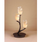 Lampe de Table Forest 3 Ampoules G9, marron/noir oxydé|Lampes à poser|Luminaire Center