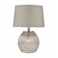 Lampe de table Sonia argent antiuque 1 ampoule|Lampes à poser|Luminaire Center