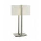 Lampe de table Eduardo nickel antique et ivoire doux 1 ampoule|Lampes à poser|Luminaire Center