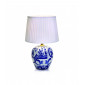 Lampe de table GÖTEBORG bleue et blanche 1 ampoule|Lampes à poser|Luminaire Center