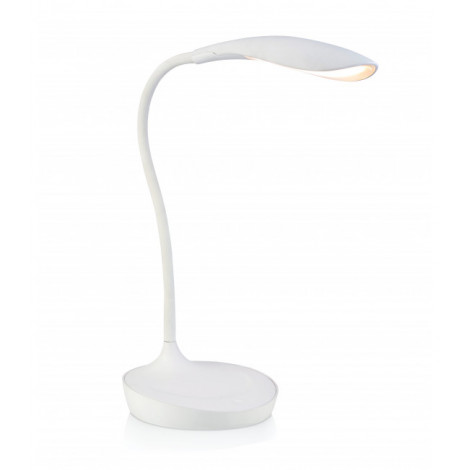 Lampe de table SWAN blanche 1 ampoule|Lampes à poser|Luminaire Center
