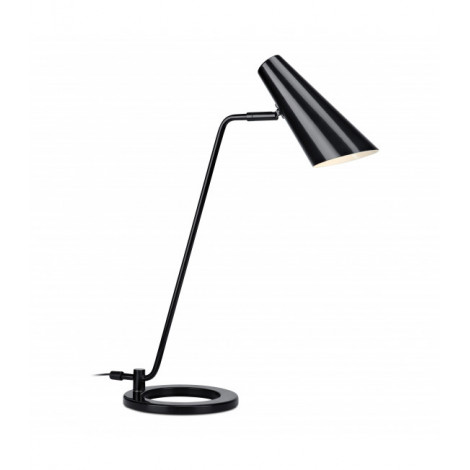 Lampe de table CAL Noire 1 ampoule|Lampes à poser|Luminaire Center