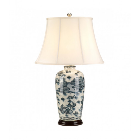 Lampe de table Blue Traditional Bleu 73 Cm|Lampes à poser|Luminaire Center