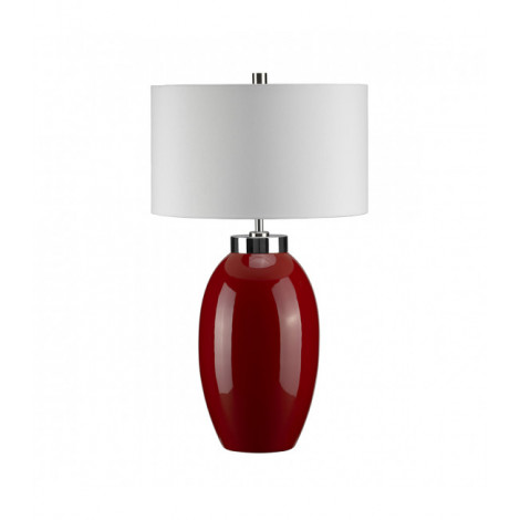 Lampe de table Victor rouge 58 Cm|Lampes à poser|Luminaire Center