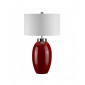 Lampe de table Victor rouge 58 Cm|Lampes à poser|Luminaire Center