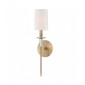 Lampe avec abat jour Amherst Acier Laiton 1 ampoule 47,6cm|Lampes à poser|Luminaire Center