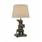 Lampe de table Alina Bronze antique 1 ampoule 46cm|Lampes à poser|Luminaire Center
