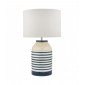 Lampe de table Zabe Bleu 1 ampoule 51cm|Lampes à poser|Luminaire Center