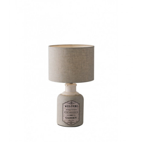 Lampe de table Factory Beige 43 Cm|Lampes à poser|Luminaire Center