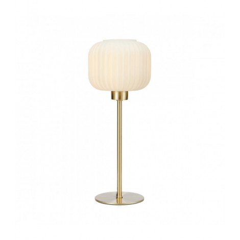 Lampe de table globe Sober Métal Laiton 1 ampoule 38cm|Lampes à poser|Luminaire Center