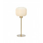 Lampe de table globe Sober Métal Laiton 1 ampoule 38cm|Lampes à poser|Luminaire Center