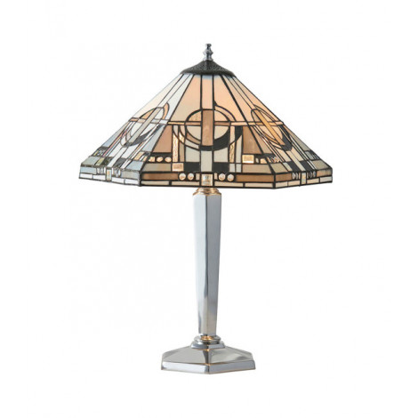 Lampe Metropolitan, verre et aluminium|Lampes à poser|Luminaire Center