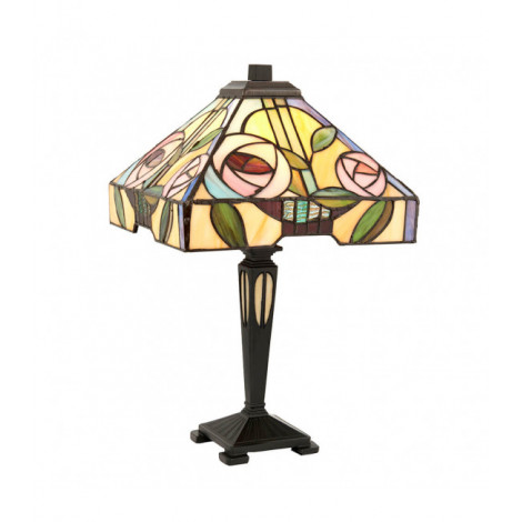 Lampe 25 cm Willow, verre et résine|Lampes à poser|Luminaire Center
