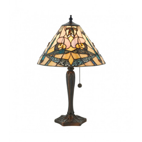 Lampe 1 ampoule Ashton, verre et résine|Lampes à poser|Luminaire Center