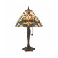 Lampe 1 ampoule Ashton, verre et résine|Lampes à poser|Luminaire Center