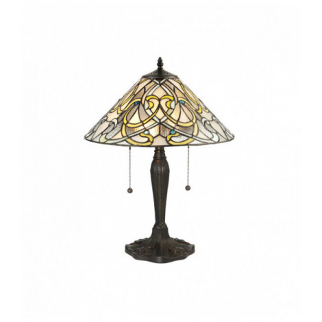Lampe Dauphine, verre et résine|Lampes à poser|Luminaire Center