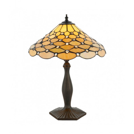 Lampe Pearl, verre et zinc|Lampes à poser|Luminaire Center
