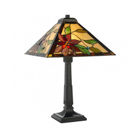 Lampe 60W Lelani, verre et résine|Lampes à poser|Luminaire Center
