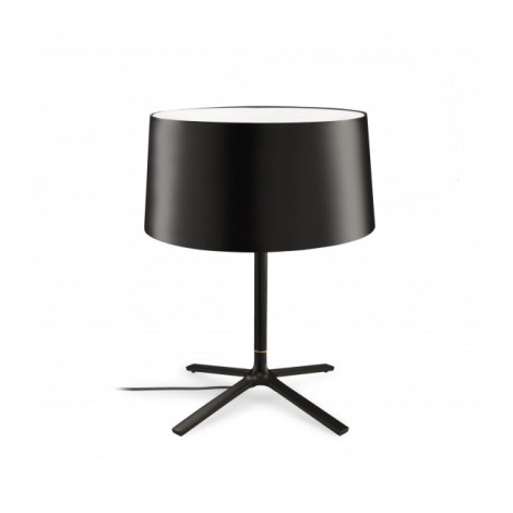 Lampe Hall, avec abat-jour en textile noir|Lampes à poser|Luminaire Center