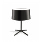 Lampe Hall, avec abat-jour en textile noir|Lampes à poser|Luminaire Center