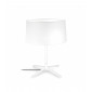 Lampe Hall, avec abat-jour en textile blanc|Lampes à poser|Luminaire Center