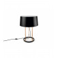 Lampe Premium, cuivre, avec abat-jour noir|Lampes à poser|Luminaire Center