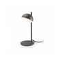 Lampe Talk, aluminium et verre, gris urbain|Lampes à poser|Luminaire Center