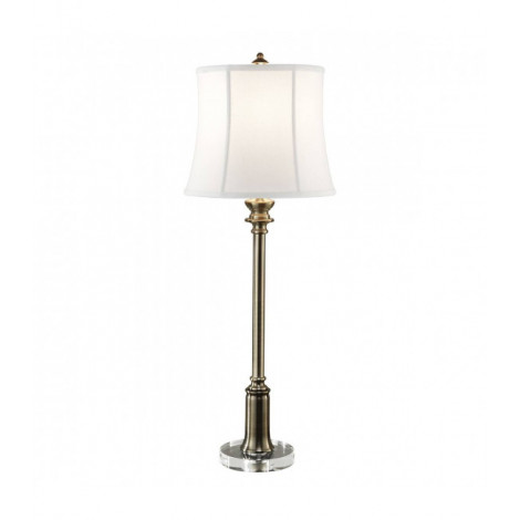 Lampe de buffet Stateroom, laiton, avec abat-jour|Lampes à poser|Luminaire Center