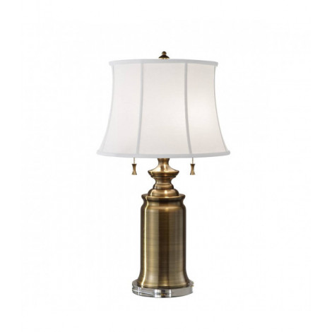 Lampe Stateroom, laiton, avec abat-jour|Lampes à poser|Luminaire Center