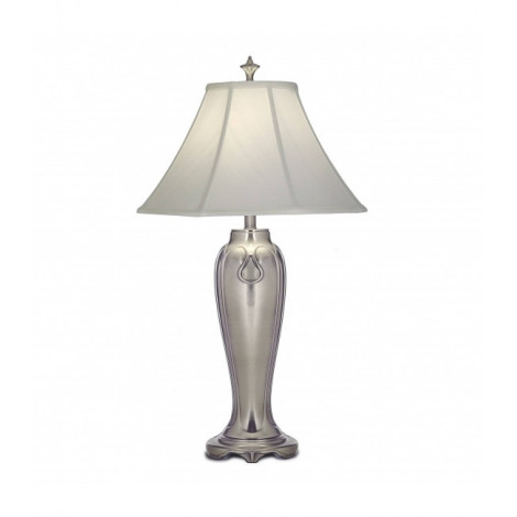 Lampe Charleston, avec abat-jour blanc cassé|Lampes à poser|Luminaire Center