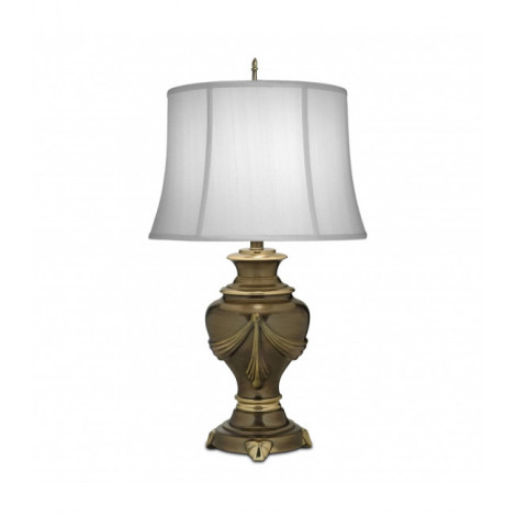 Lampe Detroit, avec abat-jour blanc cassé|Lampes à poser|Luminaire Center