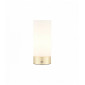 Lampe Dara, laiton brossé et verre opale|Lampes à poser|Luminaire Center