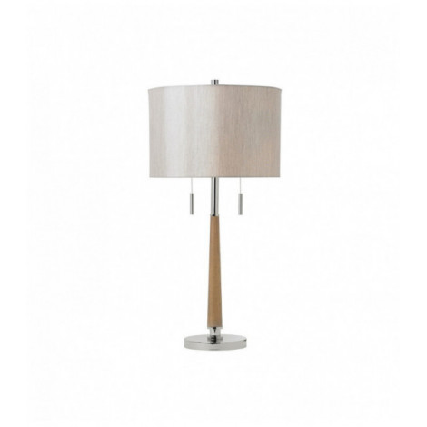Lampe Altesse, bois, avec abat-jour|Lampes à poser|Luminaire Center