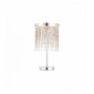 Lampe Zelma, chrome et argent|Lampes à poser|Luminaire Center