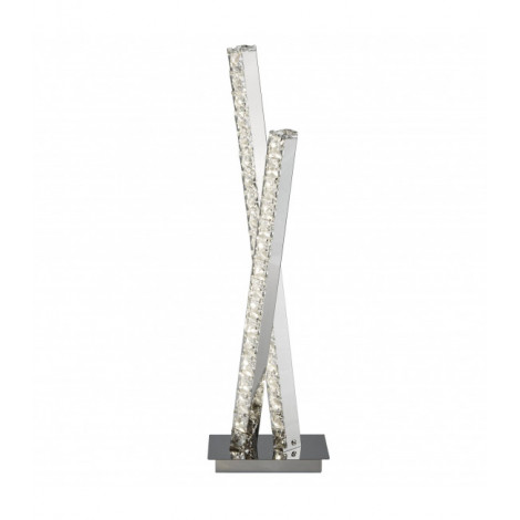 Lampe Clover, en chrome et cristal|Lampes à poser|Luminaire Center