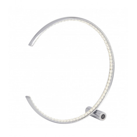 Lampe Rings, en chrome et cristal|Lampes à poser|Luminaire Center