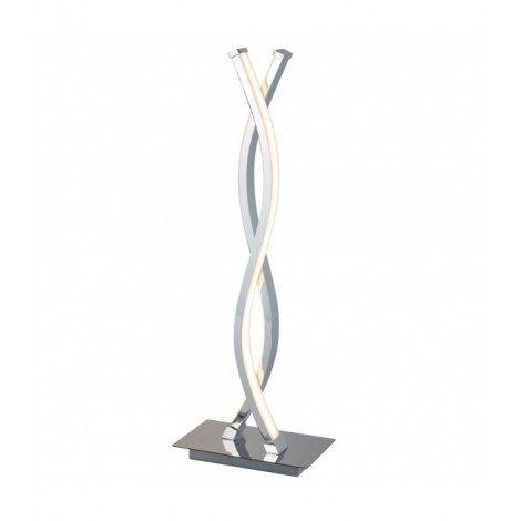 Lampe Platt, chrome et polycarbonate|Lampes à poser|Luminaire Center