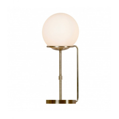 Lampe Sphere, laiton antique et verre|Lampes à poser|Luminaire Center