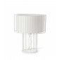 Lampe de table blanche Linda 1 ampoule|Lampes à poser|Luminaire Center