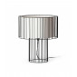 Lampe de table noire Linda 1 ampoule|Lampes à poser|Luminaire Center