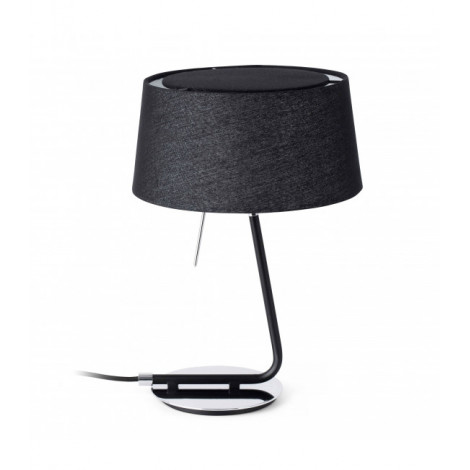 Lampe de table noire Hotel 1 ampoule|Lampes à poser|Luminaire Center