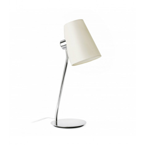 Lampe de table chrome Lupe 1 ampoule|Lampes à poser|Luminaire Center