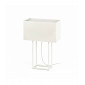 Lampe de table blanche Vesper 2 ampoules|Lampes à poser|Luminaire Center