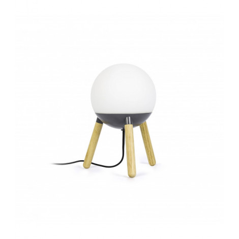 Lampe de table grise Mine 1 ampoule|Lampes à poser|Luminaire Center